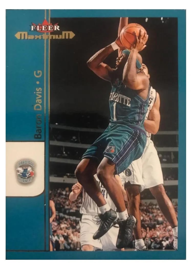 2001 Fleer Maximum Baron Davis #62 card