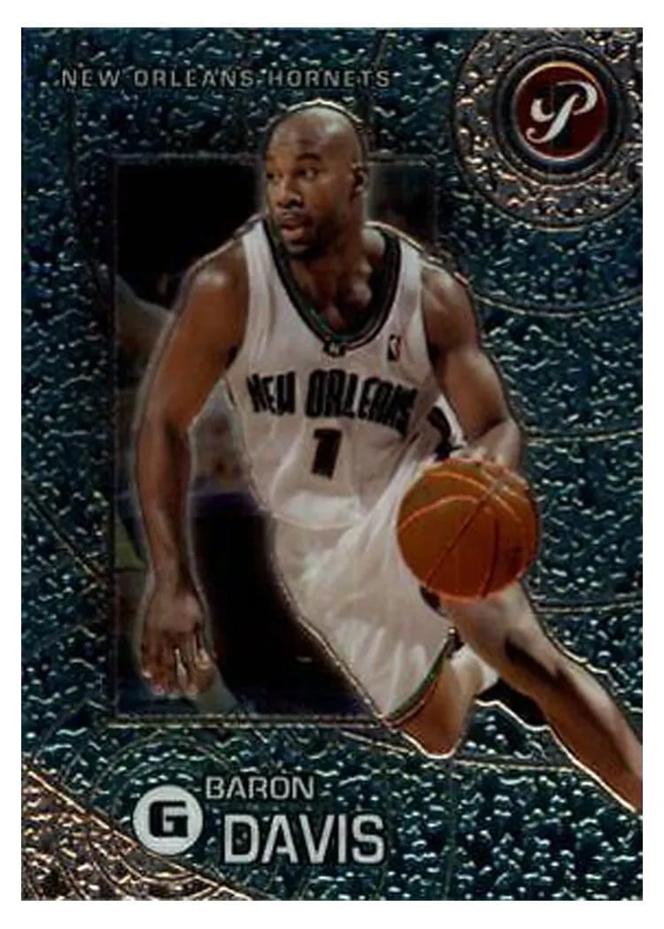 2002 Topps Pristine Baron Davis #27 card