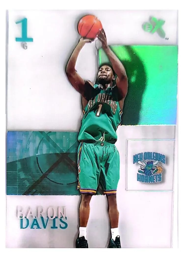 2003 Fleer E-X Baron Davis #14 card