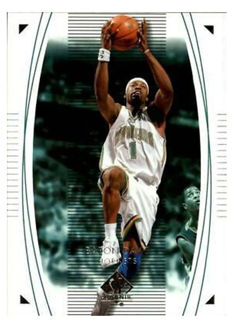 2003 SP Authentic Baron Davis #55 card