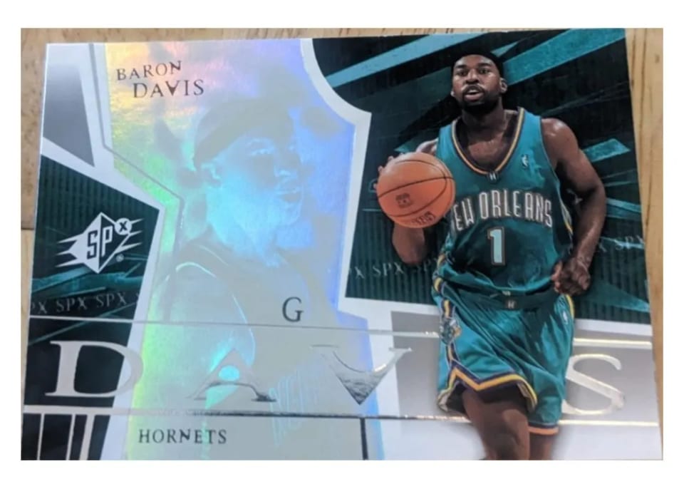 2003 Spx Baron Davis #53 card