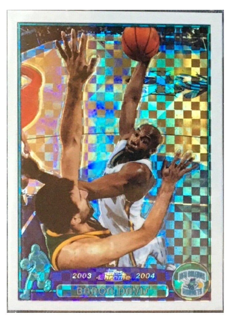 2003 Topps Chrome Baron Davis #29 card