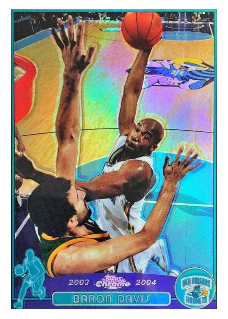 2003 Topps Chrome Baron Davis #29 card