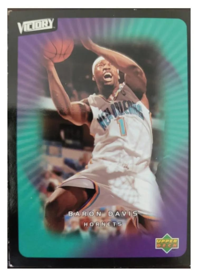 2003 Upper Deck Victory Baron Davis #60 card