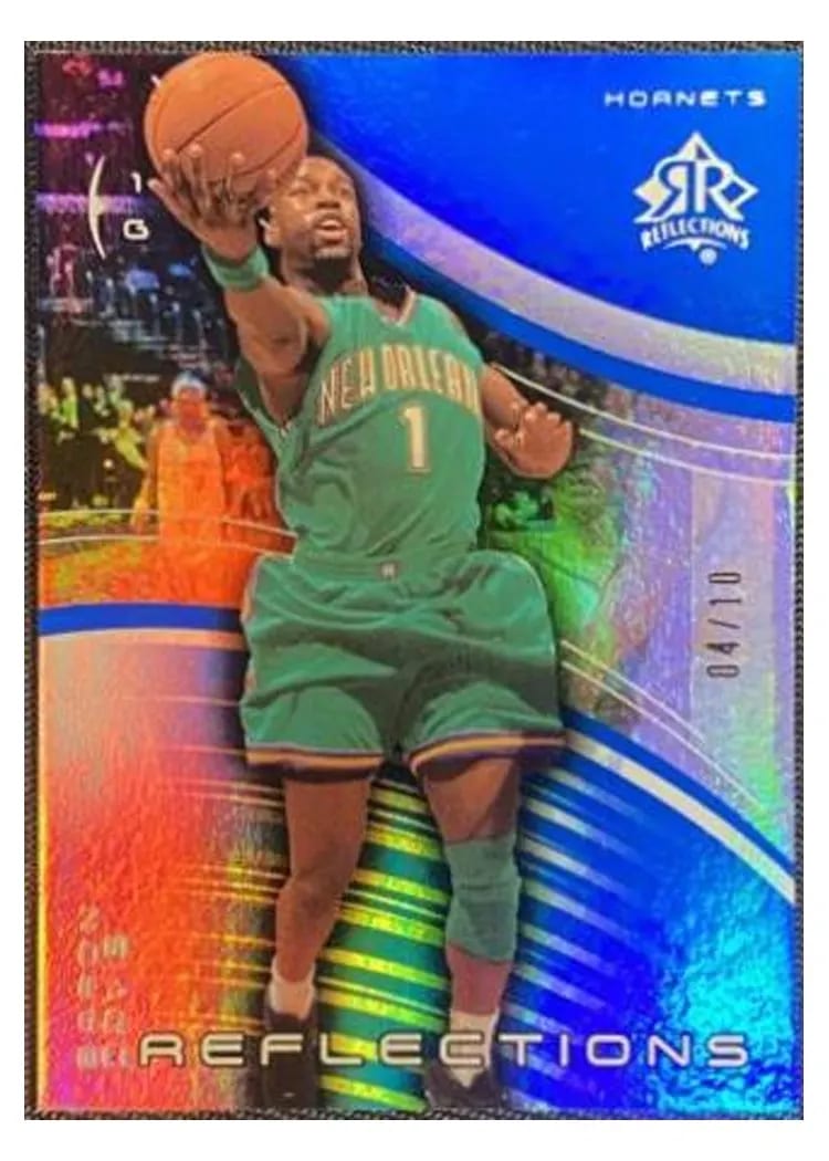 2004 Upper Deck Reflections Baron Davis #53 card