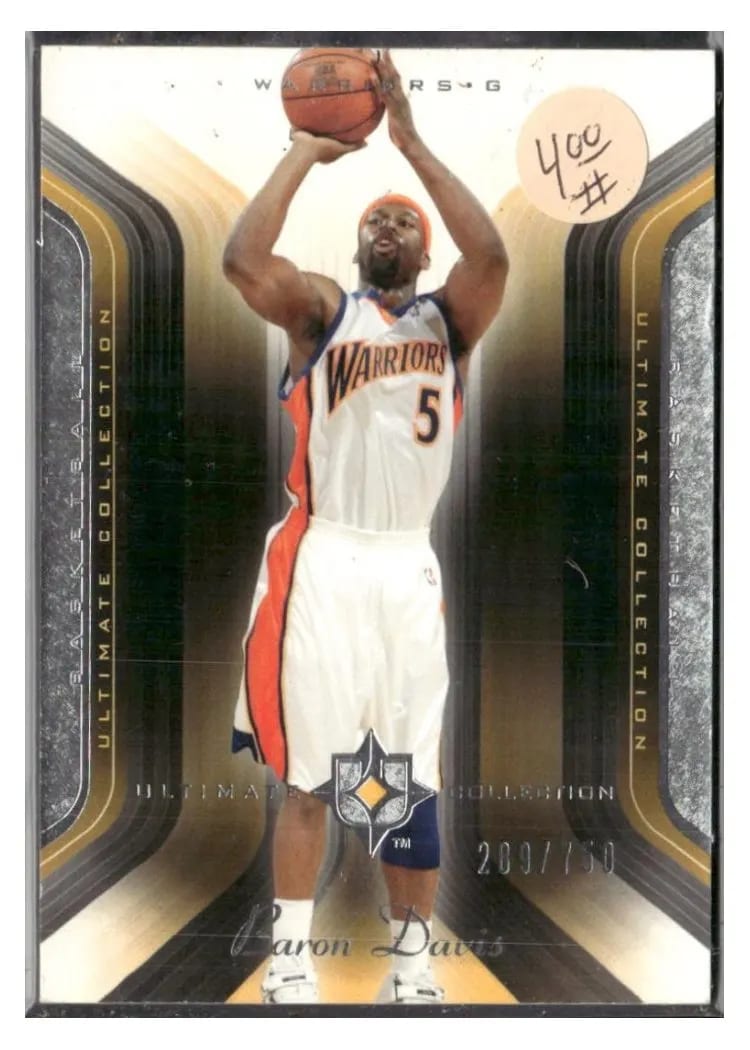 2004 Upper Deck Ultimate Collection Baron Davis #32 card