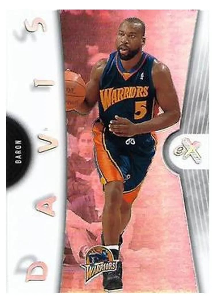 2006 Fleer E-X Baron Davis #12 card