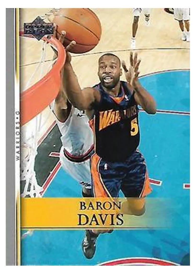 2007 Upper Deck Baron Davis #176 card