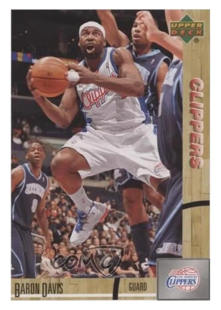 2008 Upper Deck Lineage Baron Davis #56 card