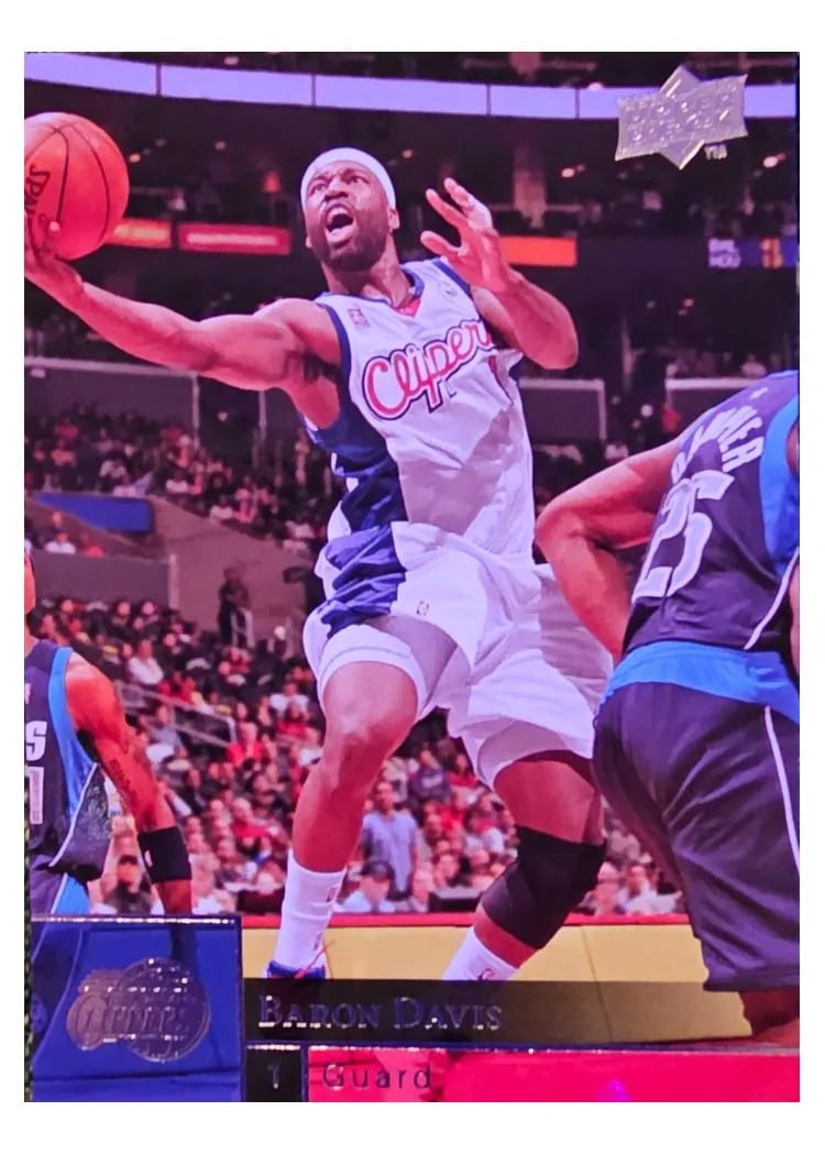 2009 Upper Deck Baron Davis #74 card