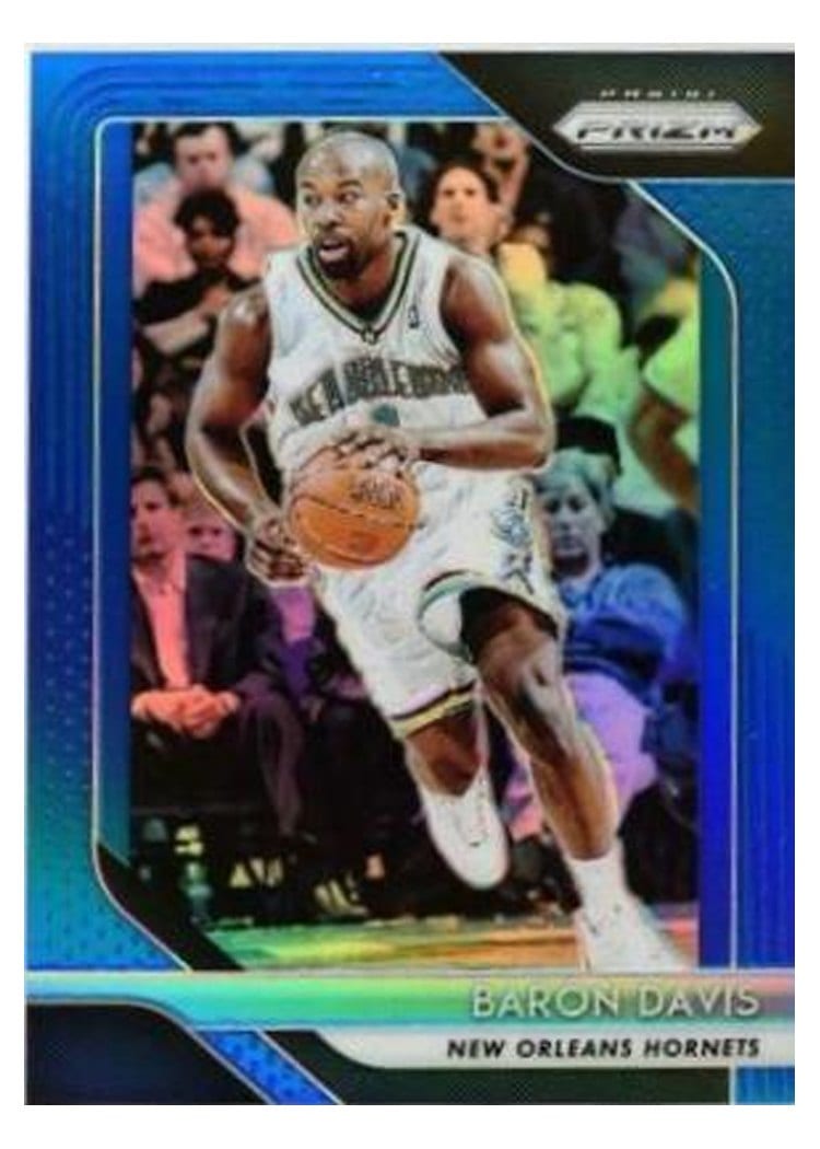 2018-19 Panini Prizm Base Set Baron Davis Blue Prizm #215 card