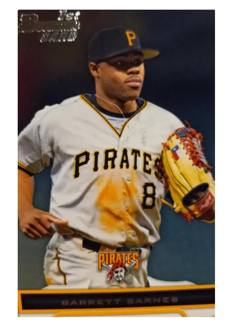 2012 Bowman Draft Barrett Barnes #BDPP23 card
