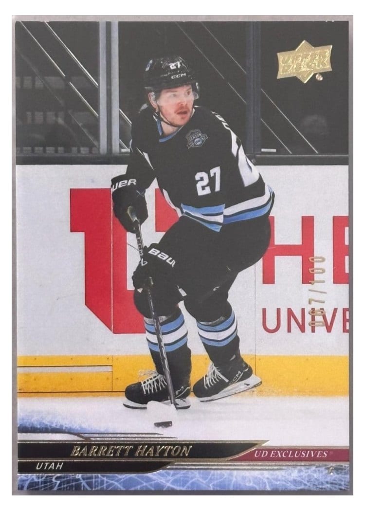 2024-25 Upper Deck Base Set Barrett Hayton #628 card