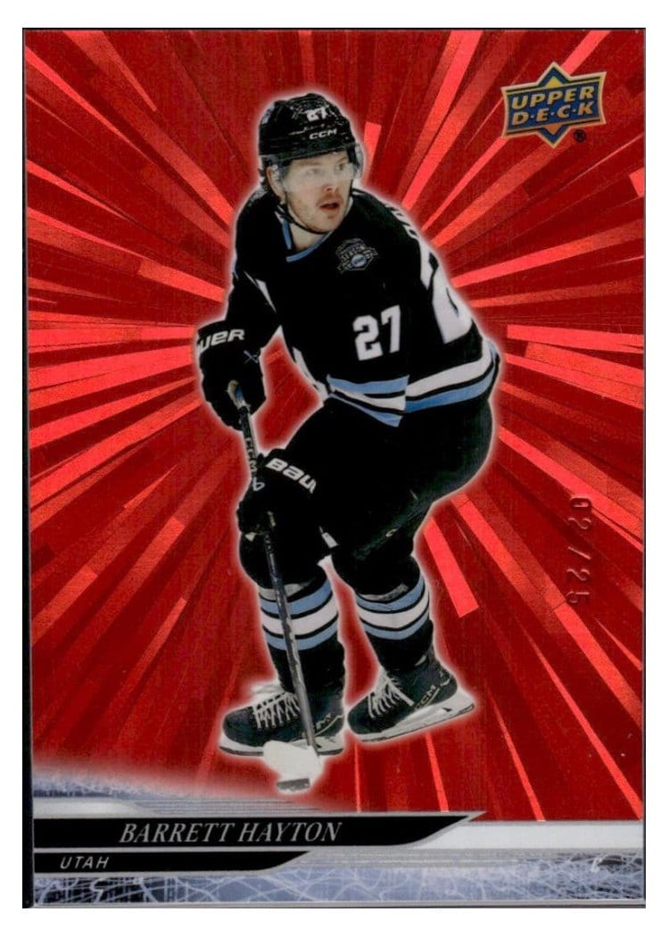 2024-25 Upper Deck Base Set Barrett Hayton #628 card