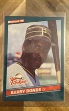 1986 Donruss The Rookies Barry Bonds #11 card