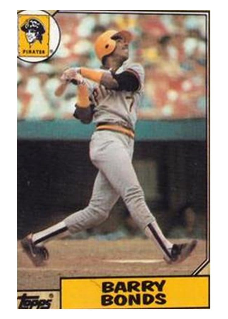 1987 Topps Base Set Barry Bonds #320 card