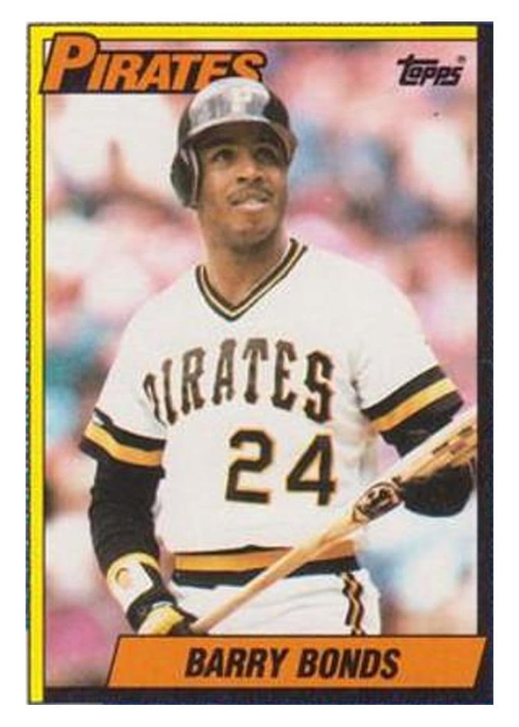1990 Topps Base Set Barry Bonds #220 card