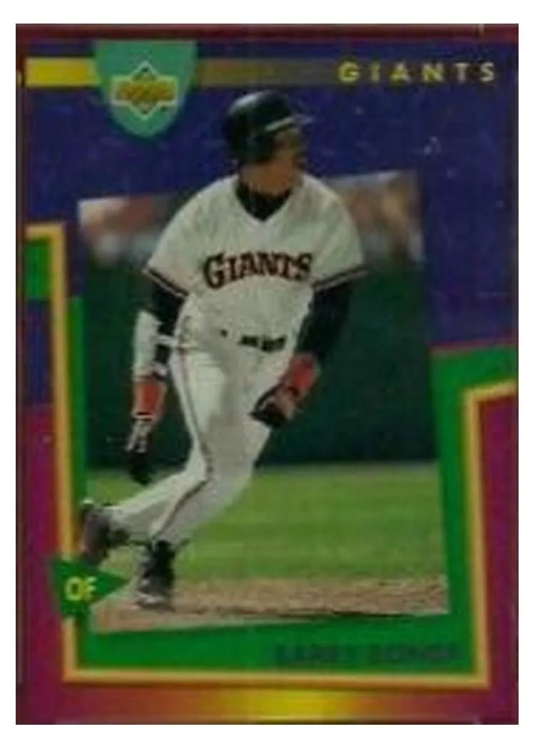 1993 Upper Deck Fun Pack Barry Bonds #100 card