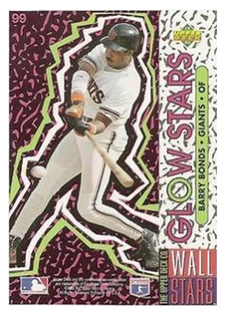 1993 Upper Deck Fun Pack Barry Bonds #99 card