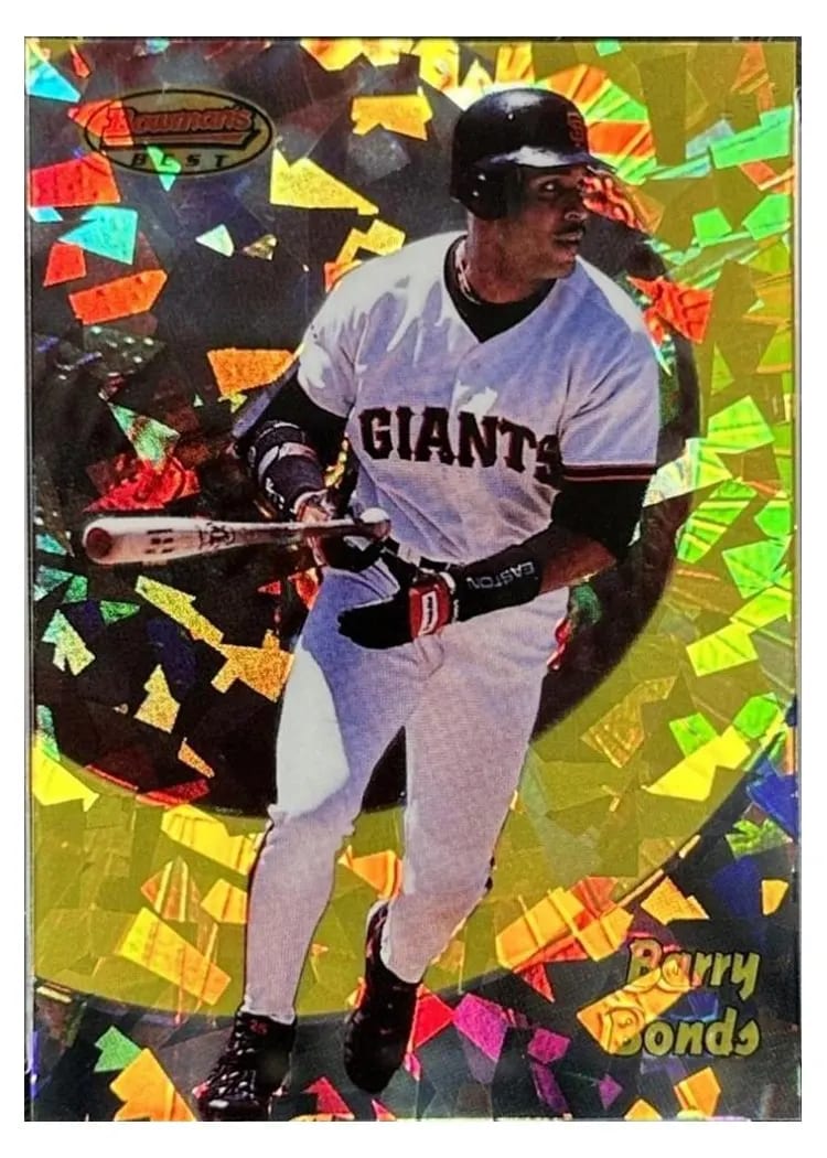 1998 Bowman's Best Barry Bonds #3 card