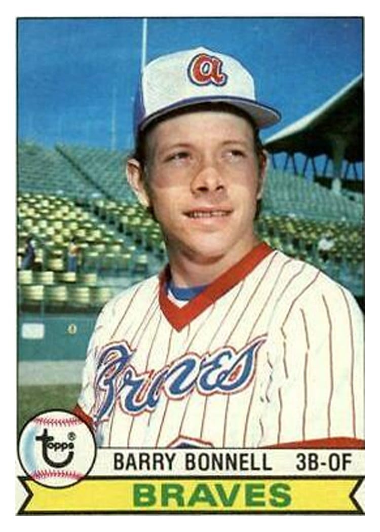 1979 Topps Barry Bonnell #496 card