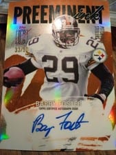 2025 Topps Signature Class Preeminent Ink Barry Foster #PI-BF card