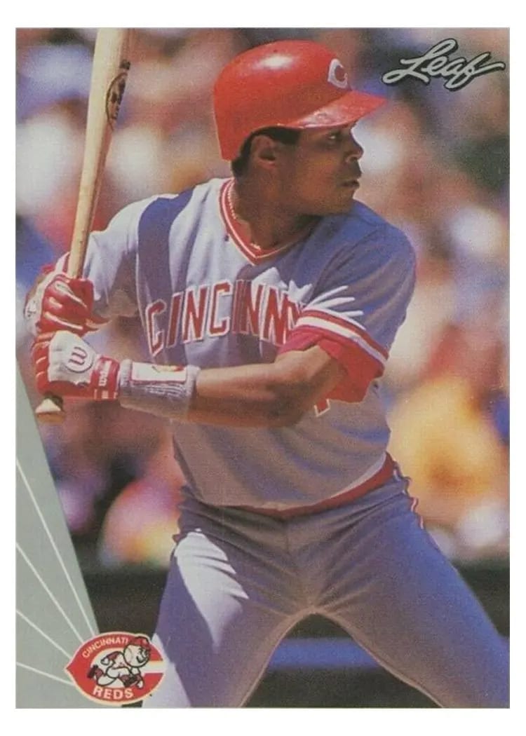 1990 Leaf Barry Larkin #18 card
