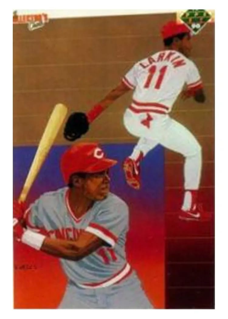 1990 Upper Deck Barry Larkin #99 card