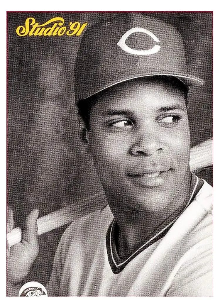 1991 Studio Barry Larkin #167 card