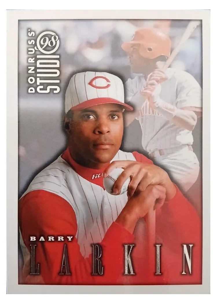 1998 Studio Barry Larkin #7 card