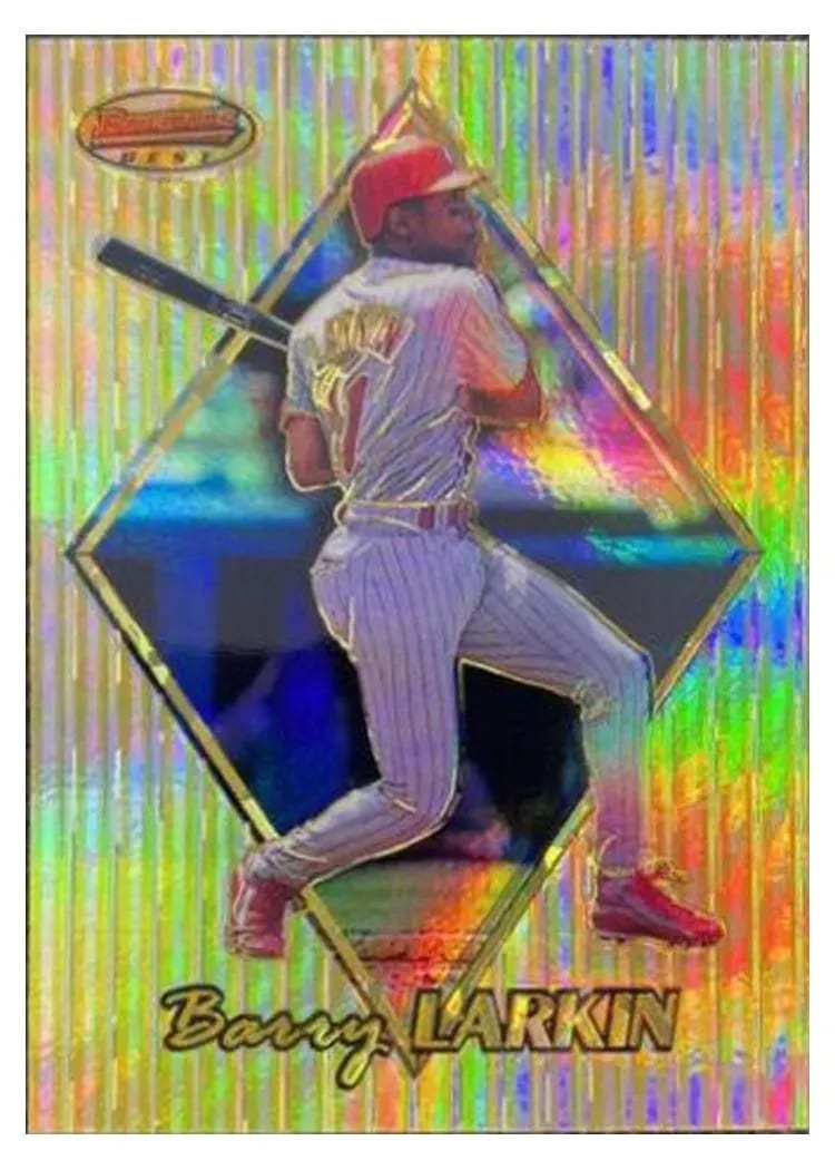 1999 Bowman's Best Barry Larkin #34 card