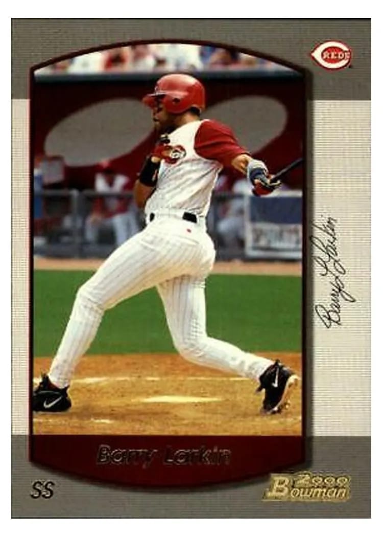2000 Bowman Barry Larkin #4 card
