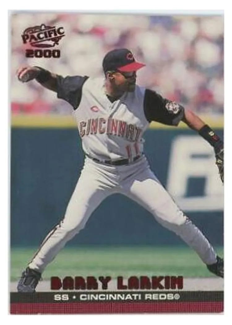 2000 Pacific barry larkin #114 card