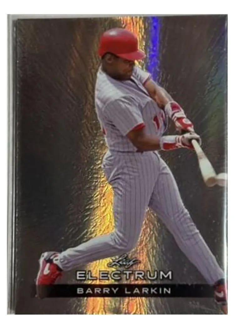 2024 Leaf Electrum Baseball Base Set Barry Larkin #5 card