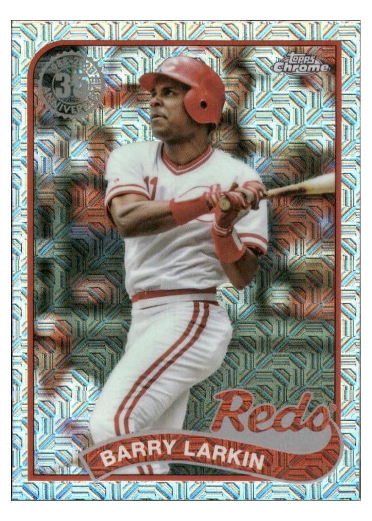 2024 Topps 1989 Topps Baseball 35th Anniversary Chrome (Series One) Barry Larkin #T89C-10 card