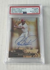 2024 Topps Tribute Pillars Of The Game Autographs Barry Larkin #PTGA-BL card