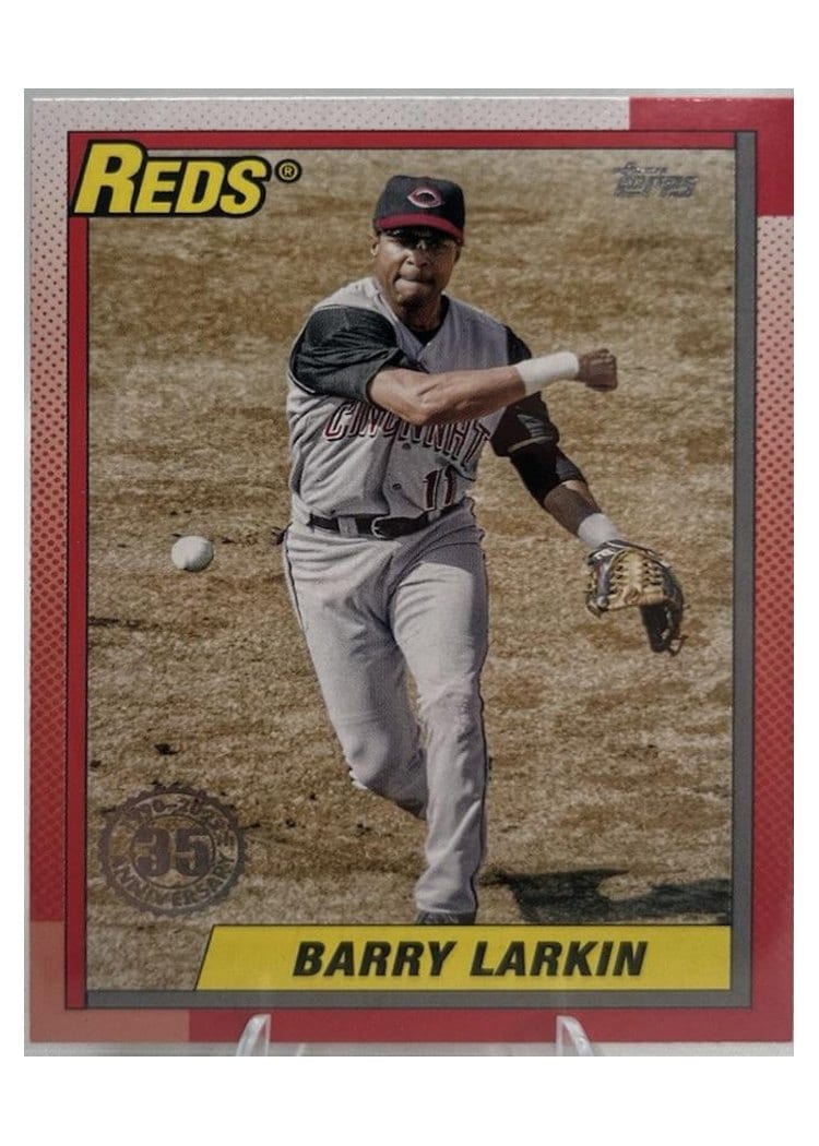 2025 Topps 1990 Topps Baseball (Series One) Barry Larkin #T90-3 card