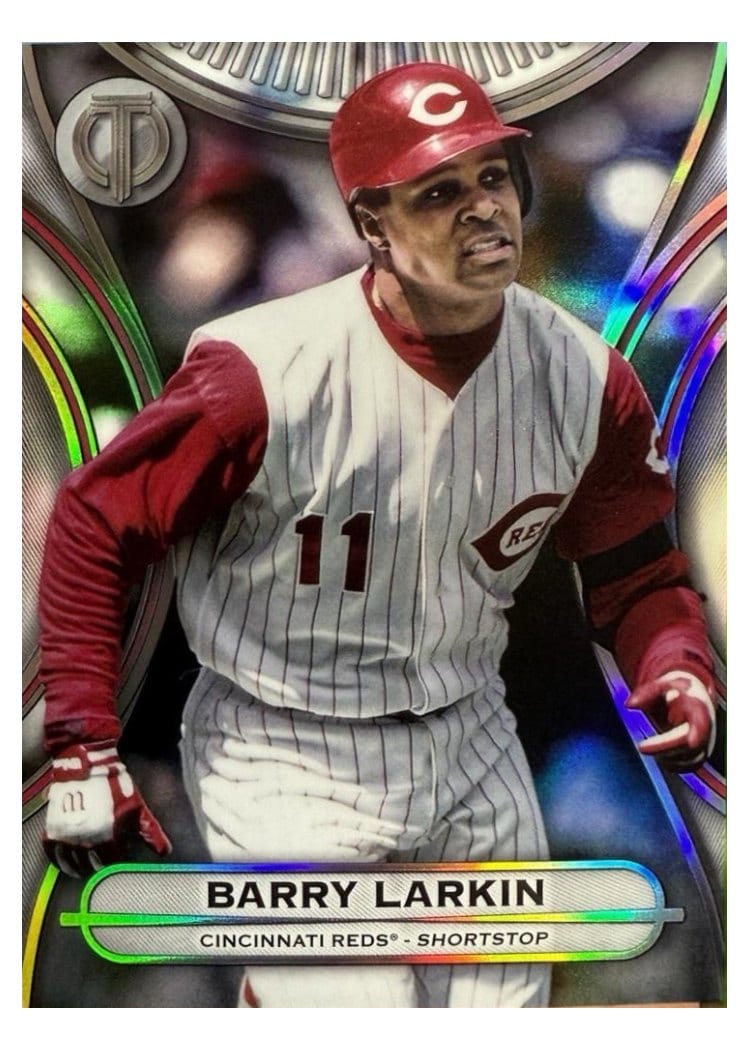 2025 Topps Tribute Base Set Barry Larkin #8 card