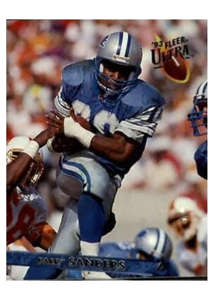 1993 Ultra Barry Sanders #135 card