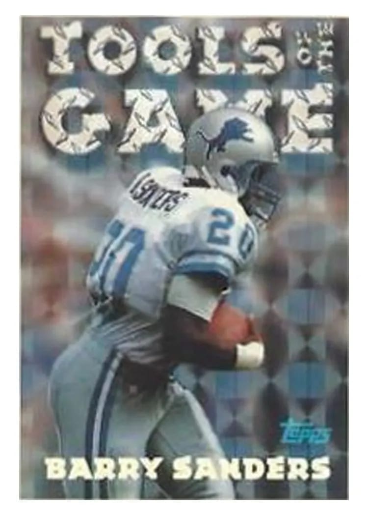 1994 Topps Barry Sanders #542 card