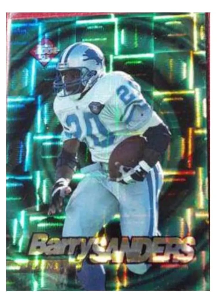 1995 Collector's Edge Edgetech Barry Sanders #23 card