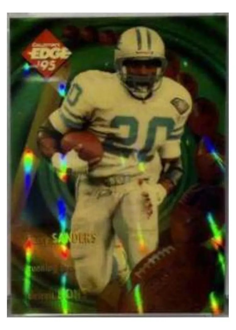 1995 Collector's Edge Edgetech Barry Sanders #23 card