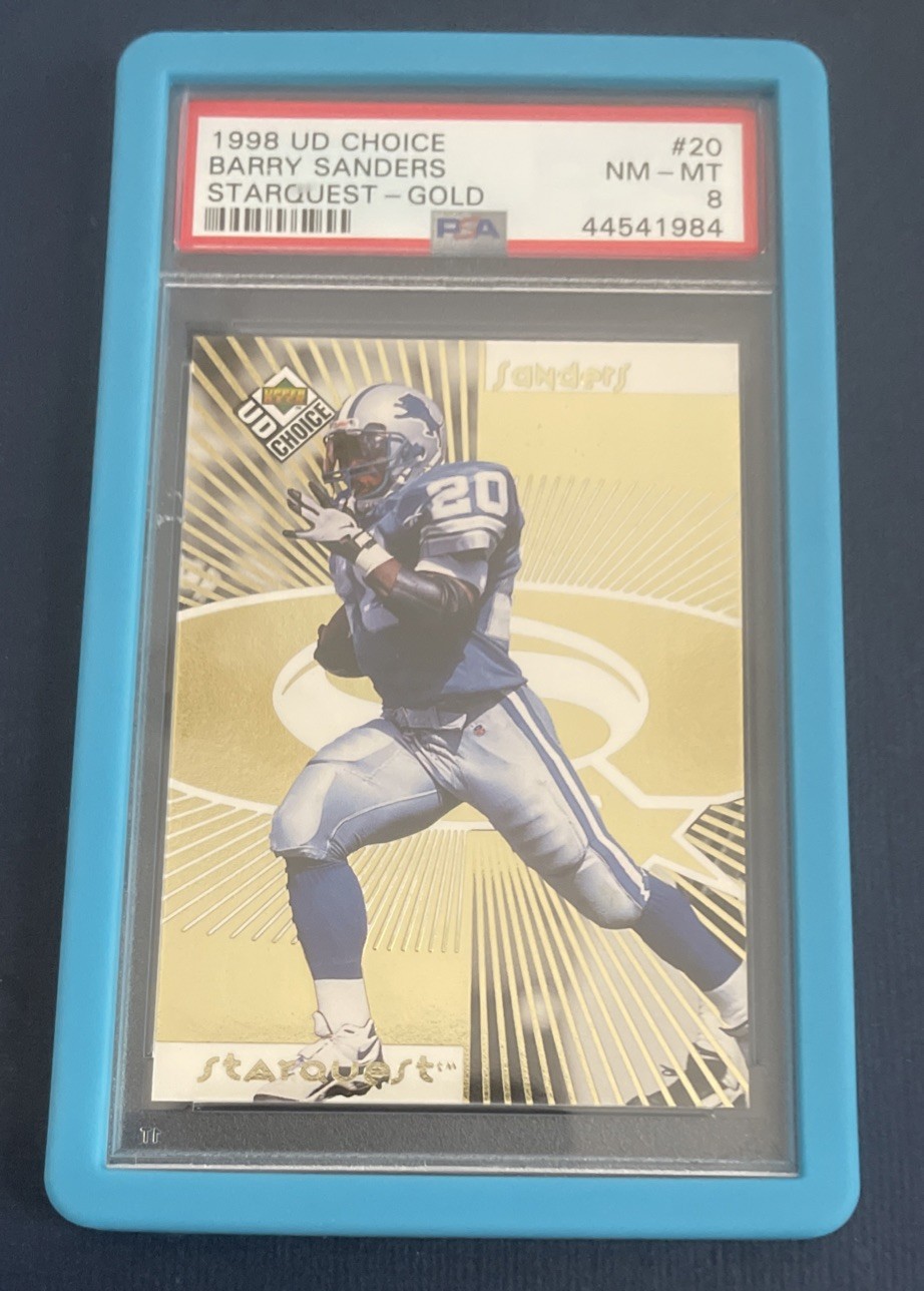 1998 Upper Deck UD Choice Starquest Barry Sanders #20 card
