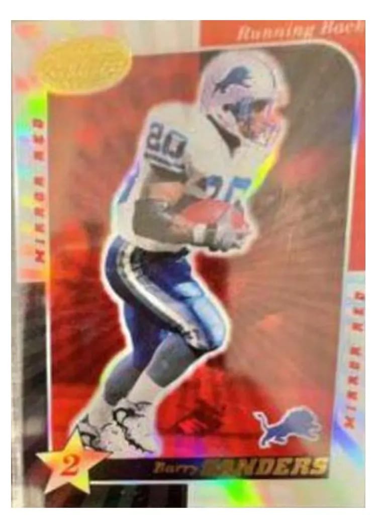 2000 Leaf Certified Barry Sanders #116 card
