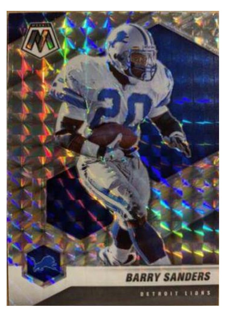 2021 Panini Mosaic Base Set Barry Sanders #75 card