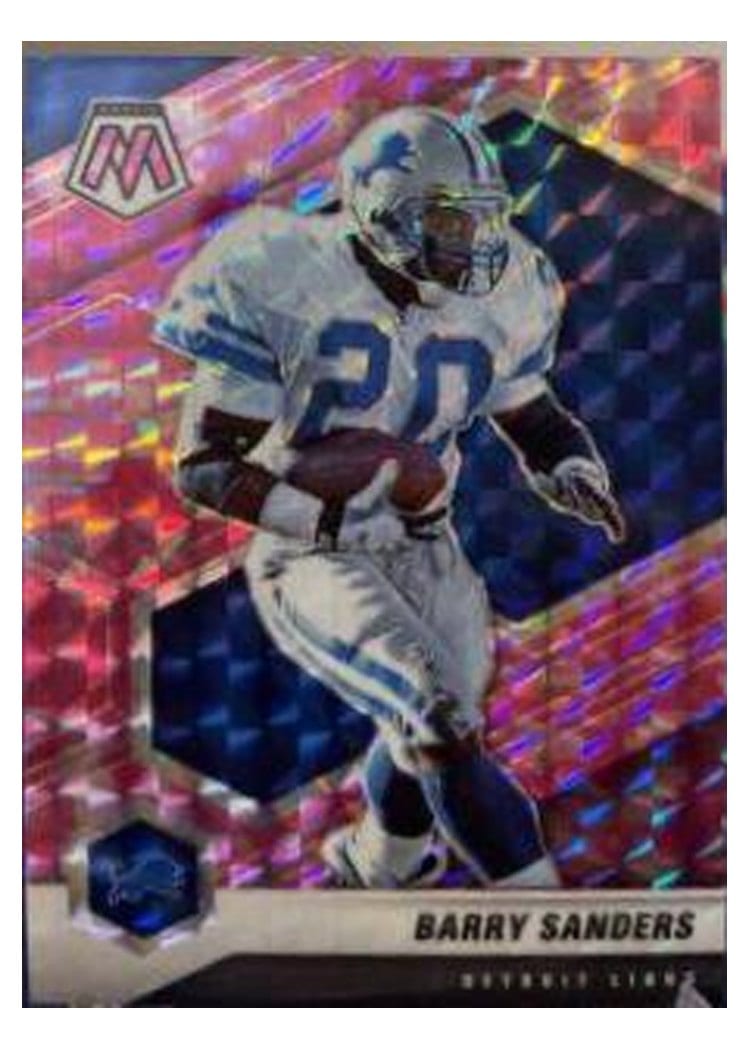 2021 Panini Mosaic Base Set Barry Sanders #75 card