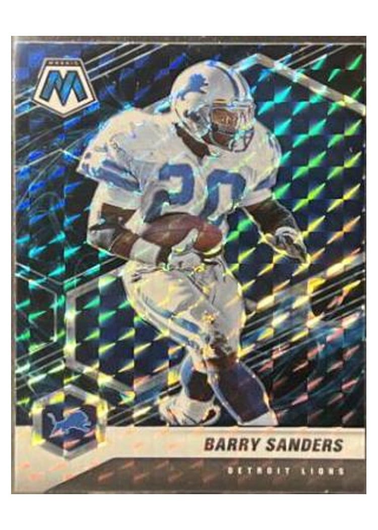 2021 Panini Mosaic Base Set Barry Sanders #75 card