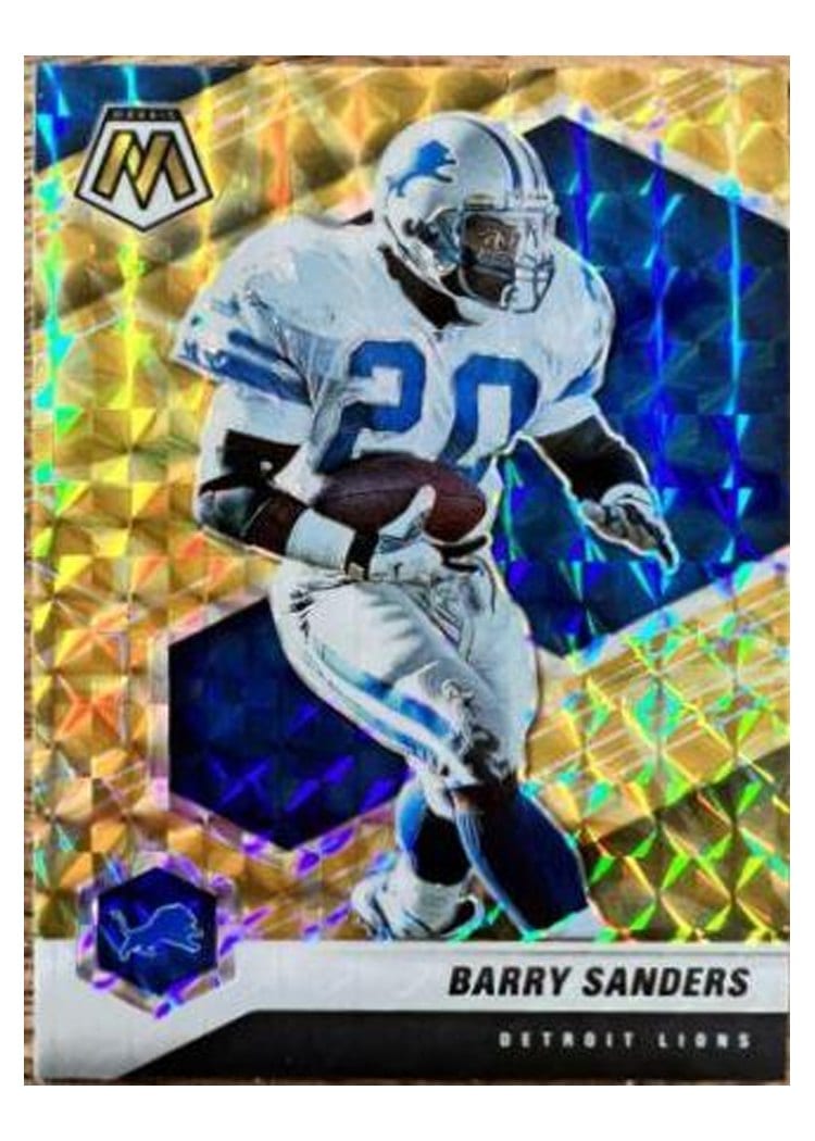 2021 Panini Mosaic Base Set Barry Sanders #75 card