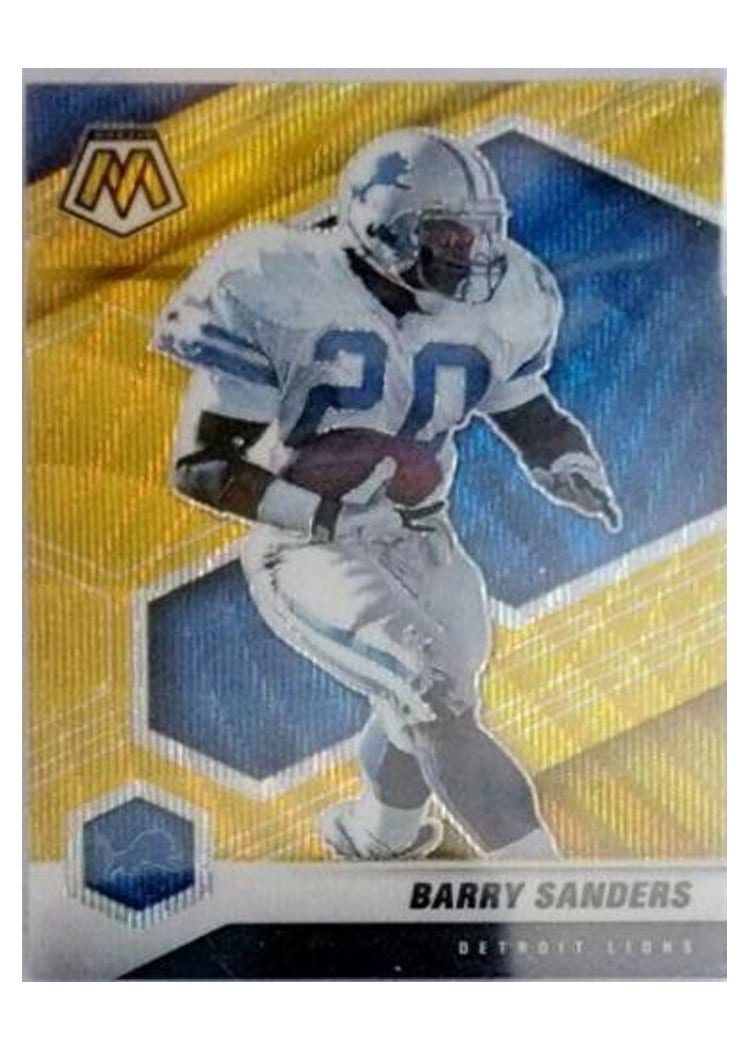 2021 Panini Mosaic Base Set Barry Sanders #75 card