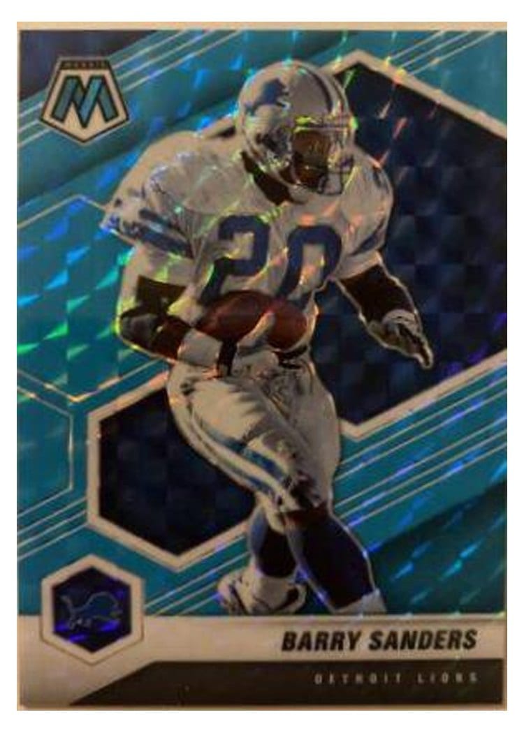 2021 Panini Mosaic Base Set Barry Sanders #75 card